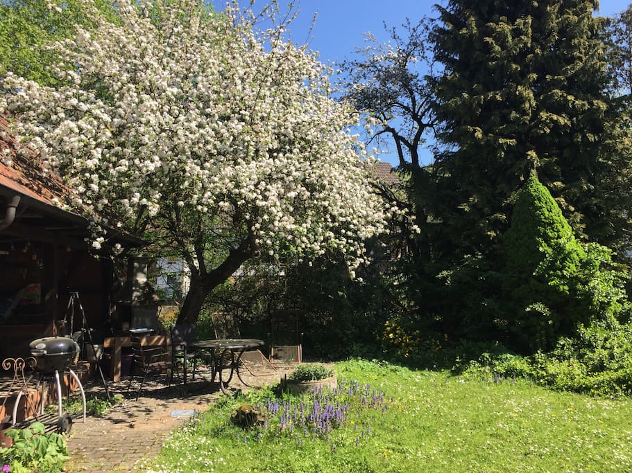 Unser Grillplatz liegt idyllisch