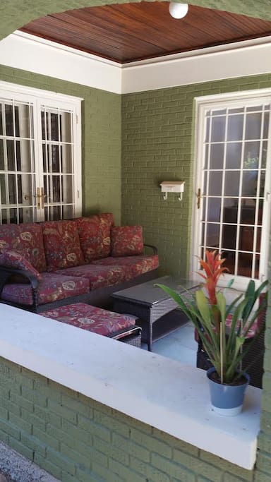 All guests will have exclusive access through the front entrance and be able to enjoy the front porch