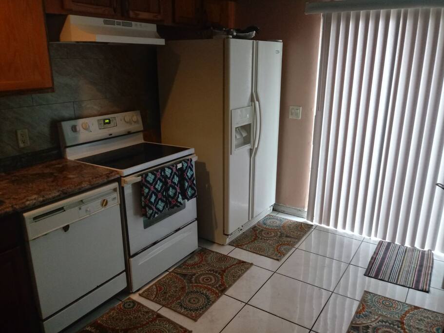 Fully equipped kitchen