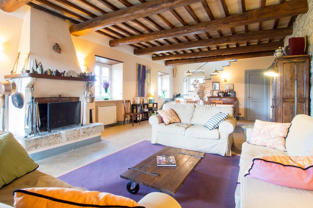 Main living and dining area