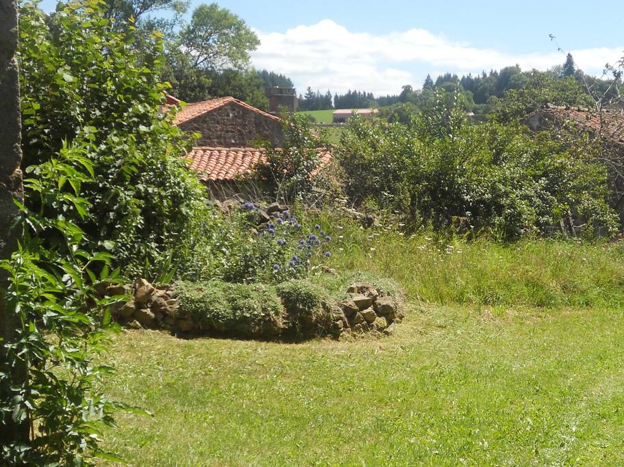 Chez Antoinette, the garden.