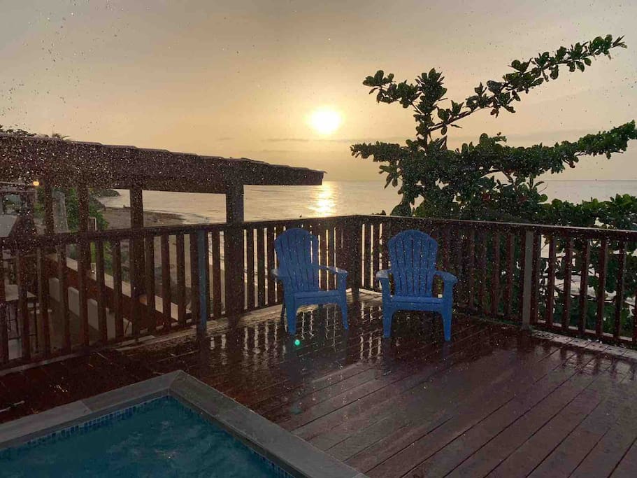 Sunset Terrace (Beach Front) at Aguada Del Mar Houses for Rent in