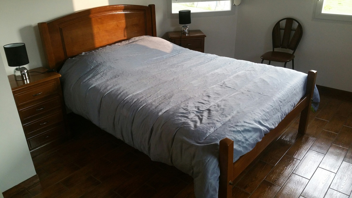 2ª habitación con cama doble en la planta superior 