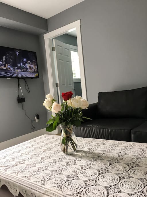 Cable tv with Netflix & wifi available