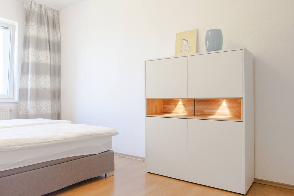 Indirektes Licht und viel Platz