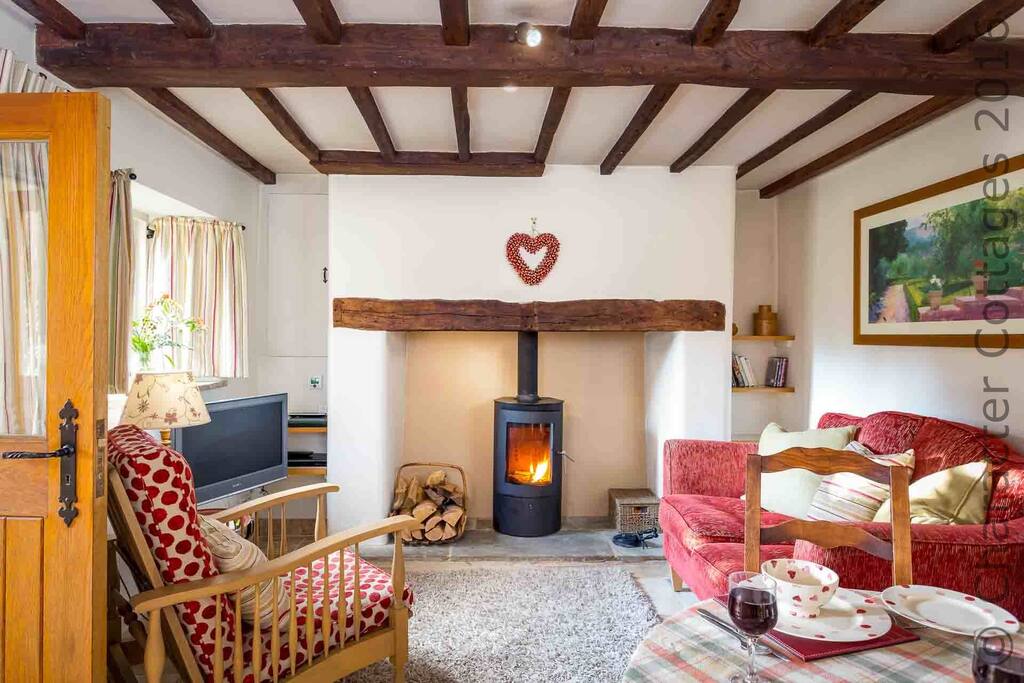 The cosy living room