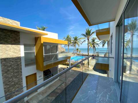 Luxury apartment in a condominium with ocean views