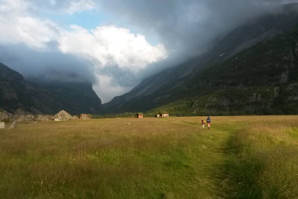 Viglesdalen in all its beauty. Trout fishing is great!
