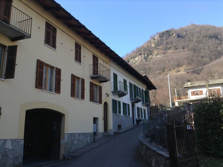 La casa dall'esterno