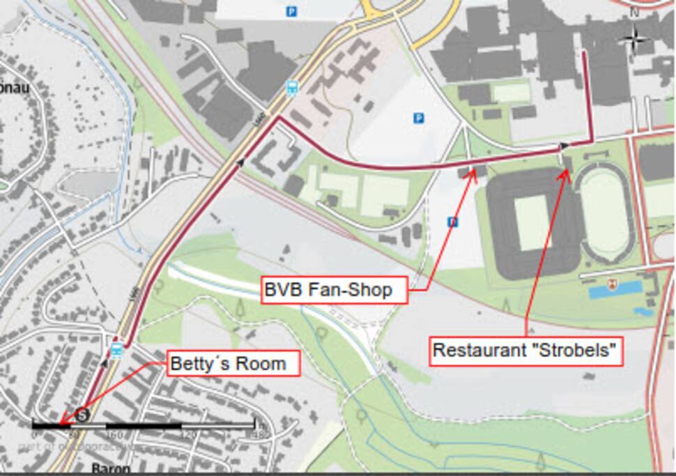 Betty´s Room - Stadion - BVB-Fanshp - Strobels - Westfalenhallen