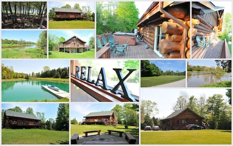 Renewal Retreat
Huron County log cottage