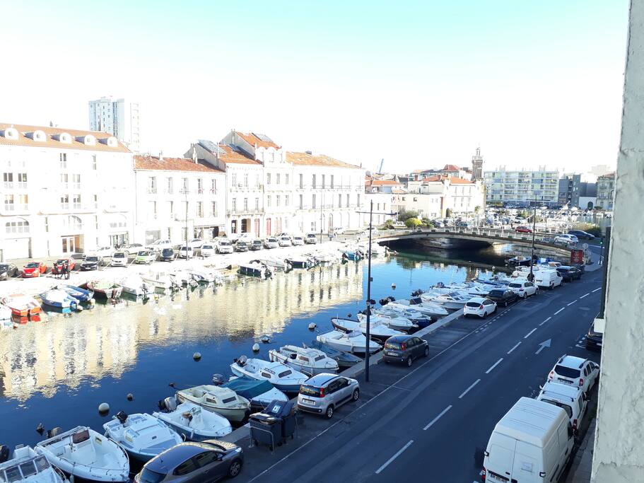 Vue imprenable sur le quai