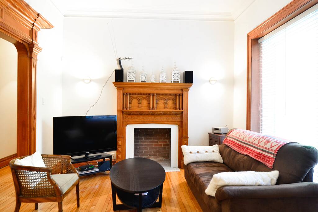 Large flat screen TV