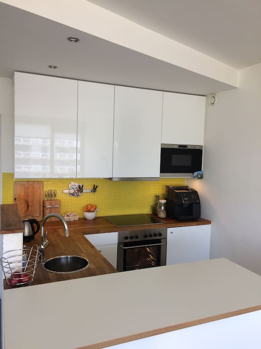 Well equipped kitchen