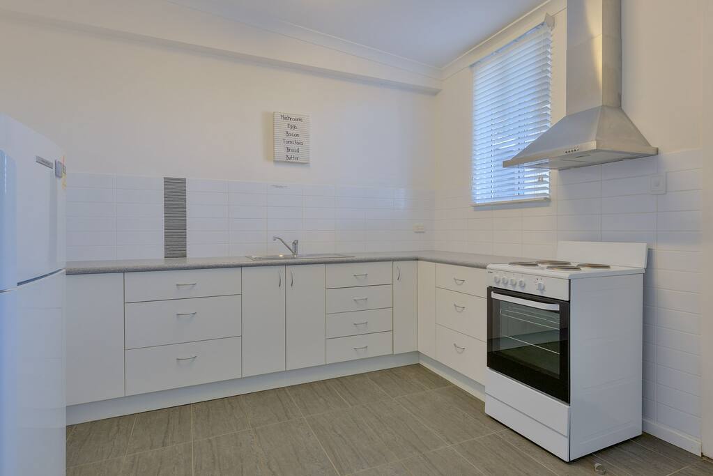 Modern kitchen with many mod cons