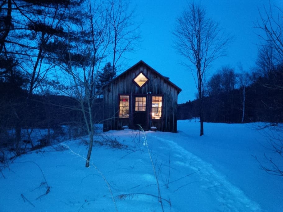 In winter