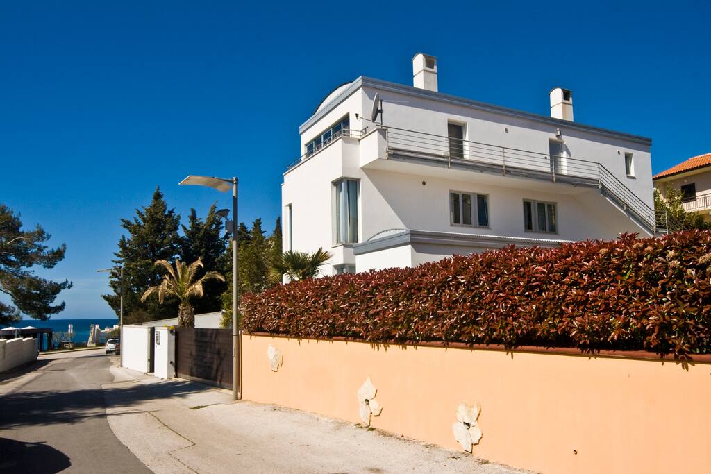 Villa from the road