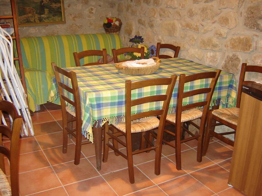 divano letto e soggiorno