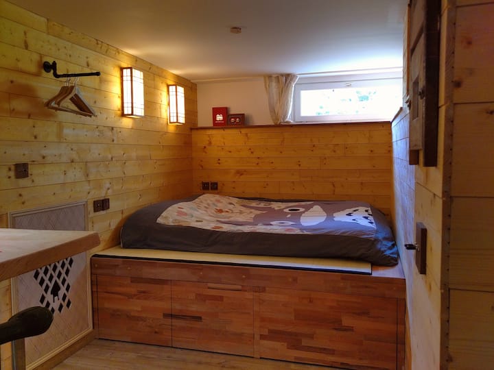 "Futón": cama de estilo japonés.
