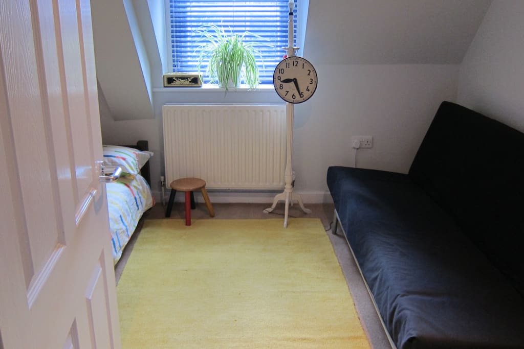 Light and spacious.