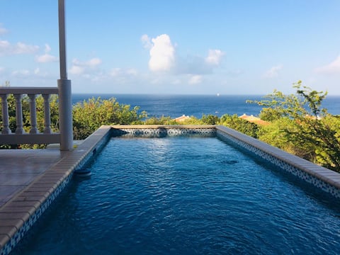 Villa Bianca with seaview