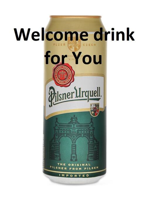 Welcome drink