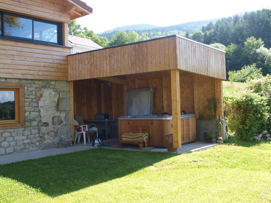 Spa sous abri ouvert (utilisation sans supplément)