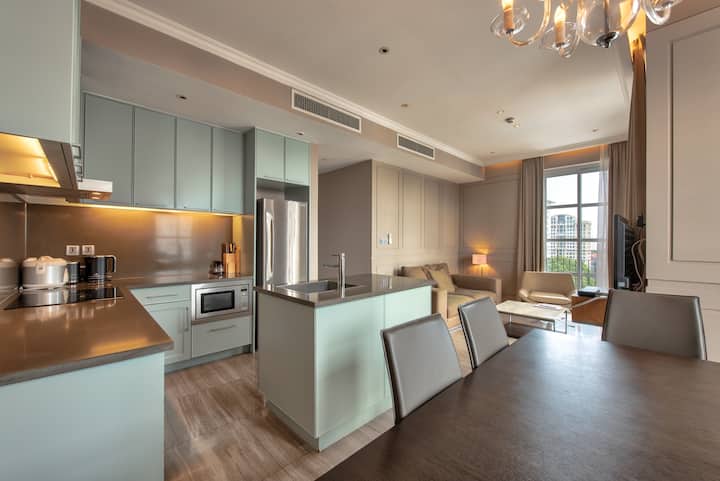 Serviced Apartment in downtown ★TheDragonsHost,2Br