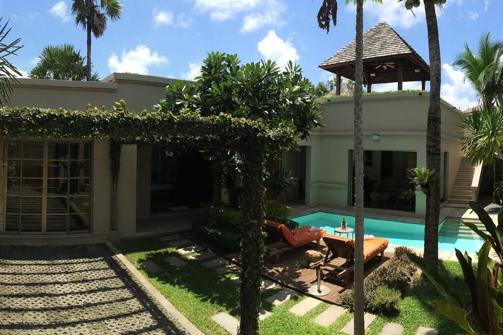ENTRANCE to your own Private Villa and grounds