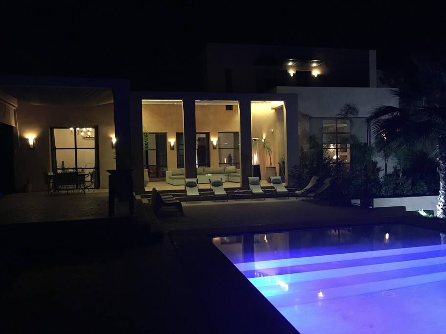 Eclairage piscine