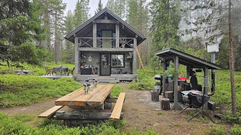 Kitkalake cottage with sauna
