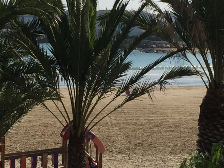 zona playa frente a la casa