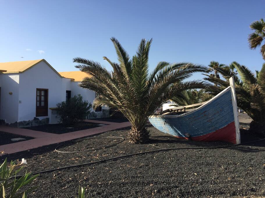 Devant le Bungalow