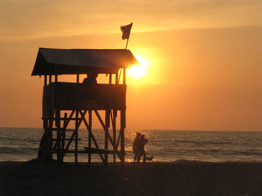 Sunset de la Punta de Zicatela