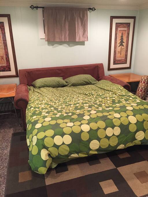 The advances that have been made in making sofa beds comfortable is very impressive!