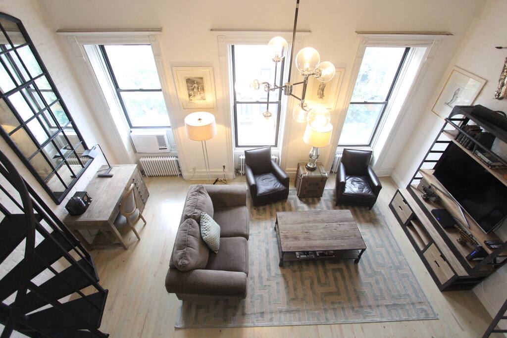 Living Room (seen from loft)