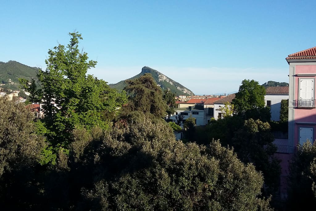 Il panorama dal terrazzino