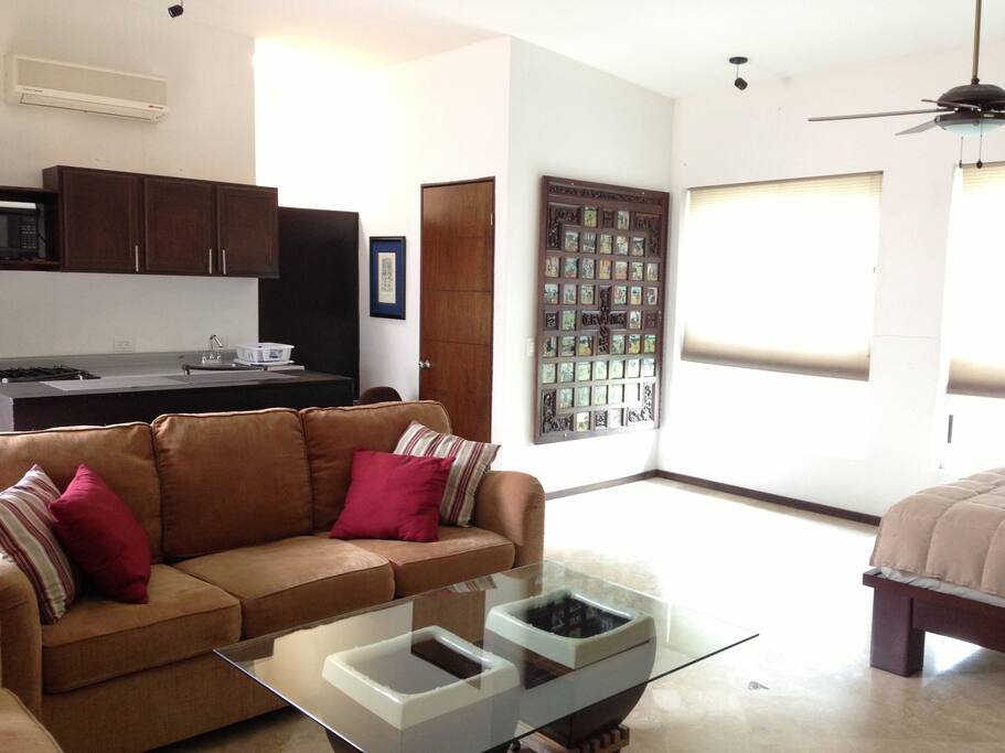 Cocina y sala