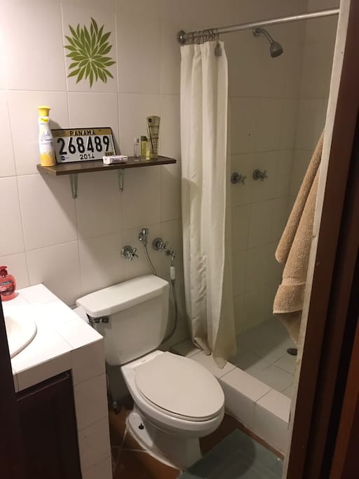 Private Bathroom - Hot Shower