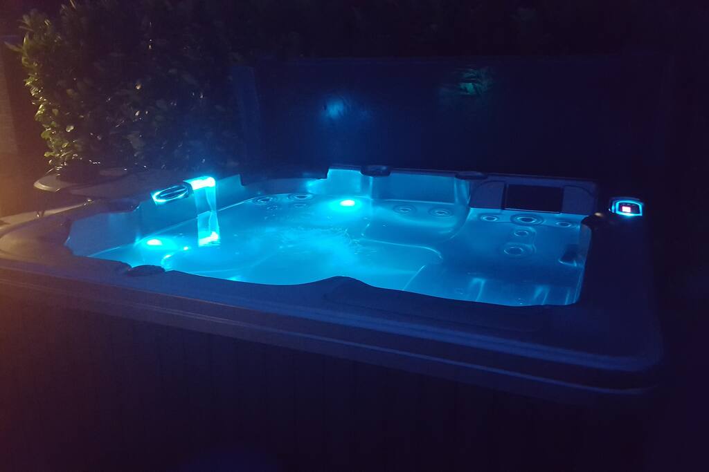 Spa in de avonduren