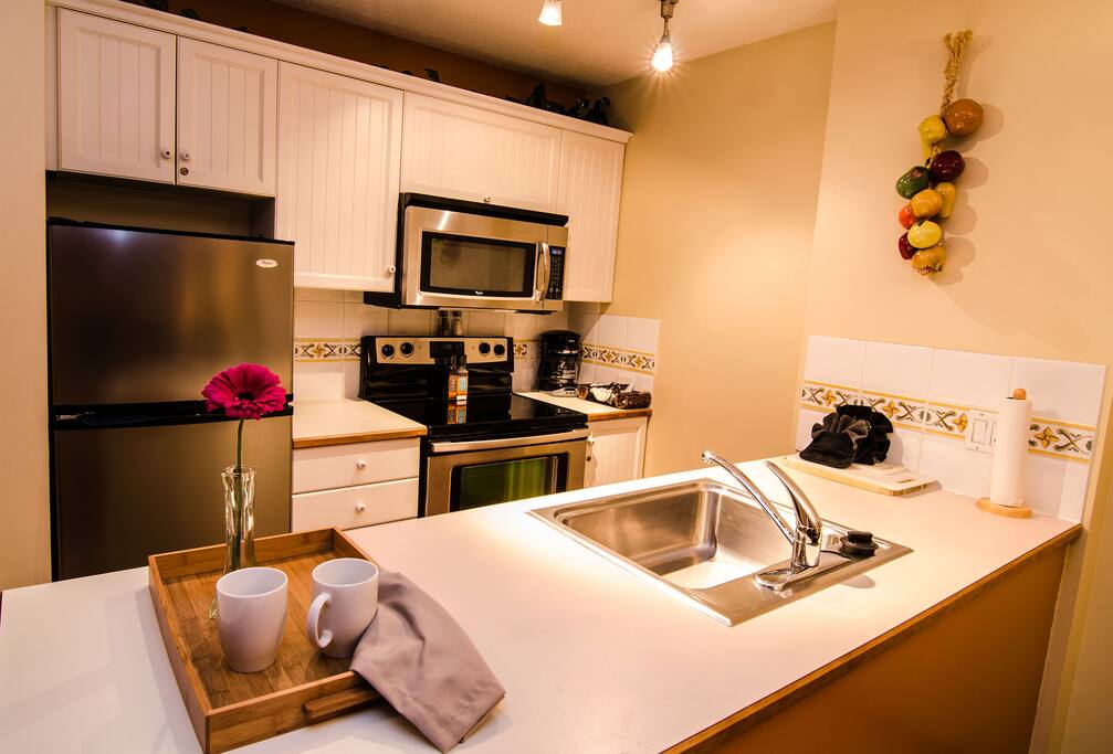 Full Kitchen w/ BBQ on Patio