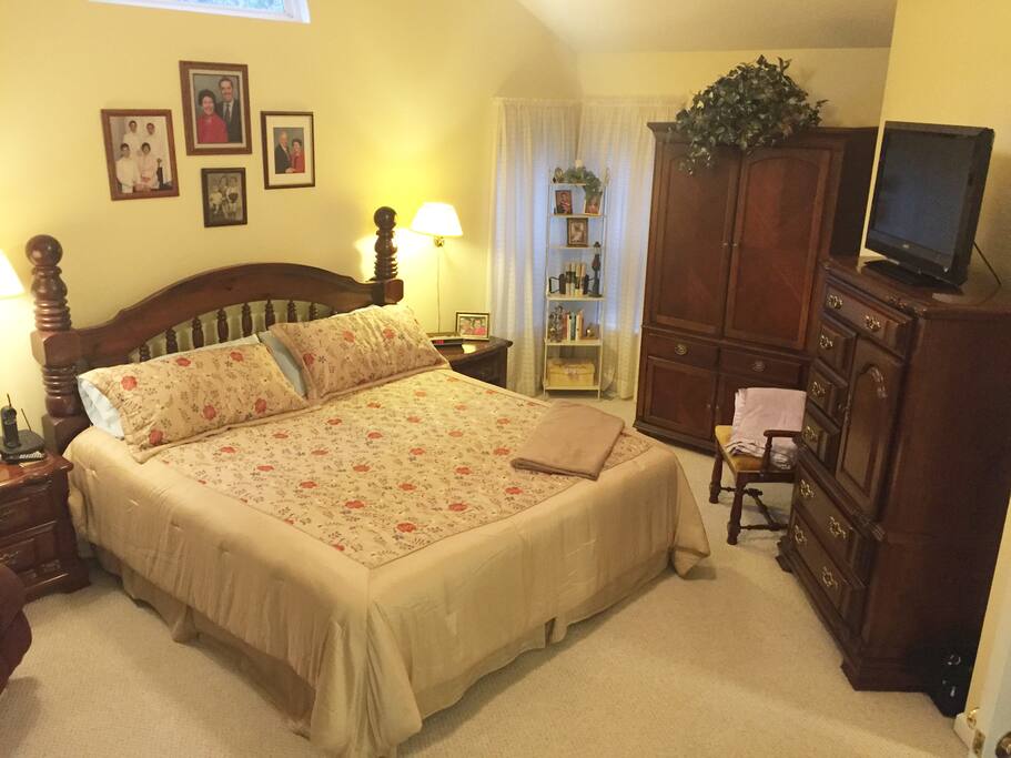 Master Bedroom with King