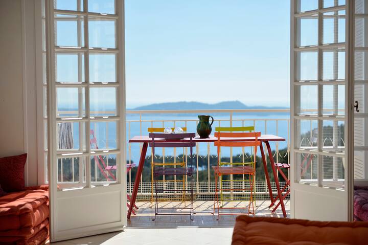 Magnifique Vue Méditerranée, Tennis, Mer Proche - Hyères