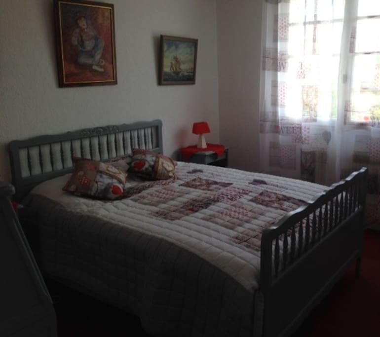 Chambre 1 avec lit double, TV