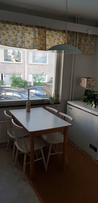 Kitchen and dining room