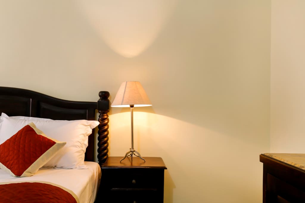 Another view of the bed