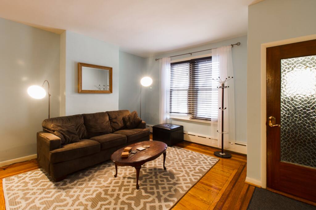 comfy couch for TV watching