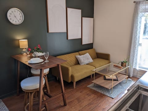 Private suite w/King bed & great shower!