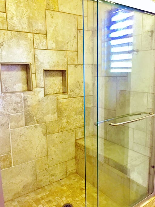 remodeled shower
