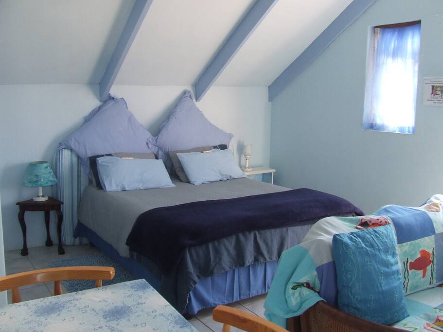 Comfortable beds and very pleasant decor